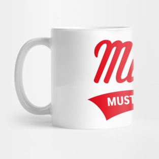 Music Must Be Loud! (Listening Pleasure / Red) Mug